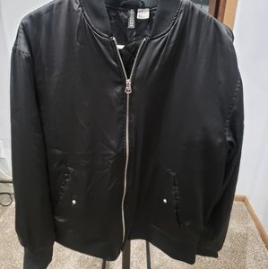 Black Bomber Jacket from H&M